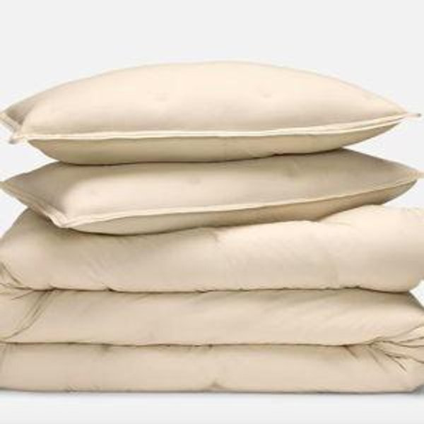 Washed Classic Percale Comforter Set