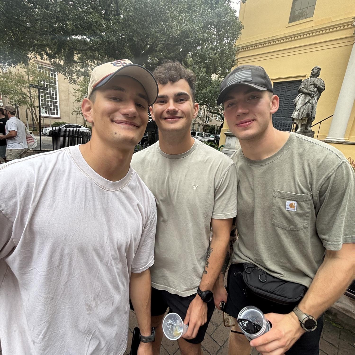 Will, Devon, and Skyyler in Savannah, GA!