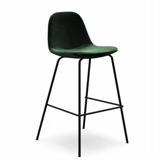 Sigfred Velvet Counter Stool