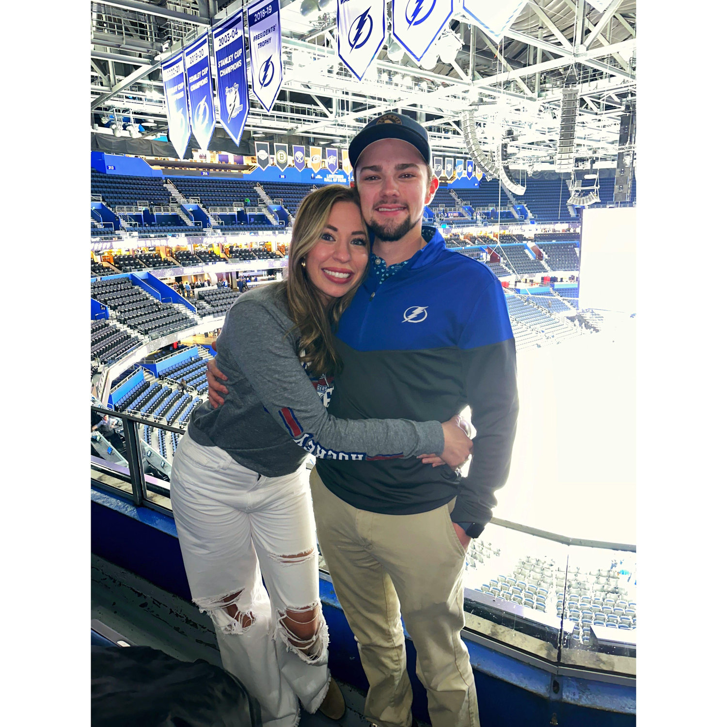 Fun fact: This was the first picture we took as a couple!