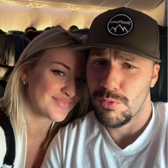 Our first plane ride together heading to New York.