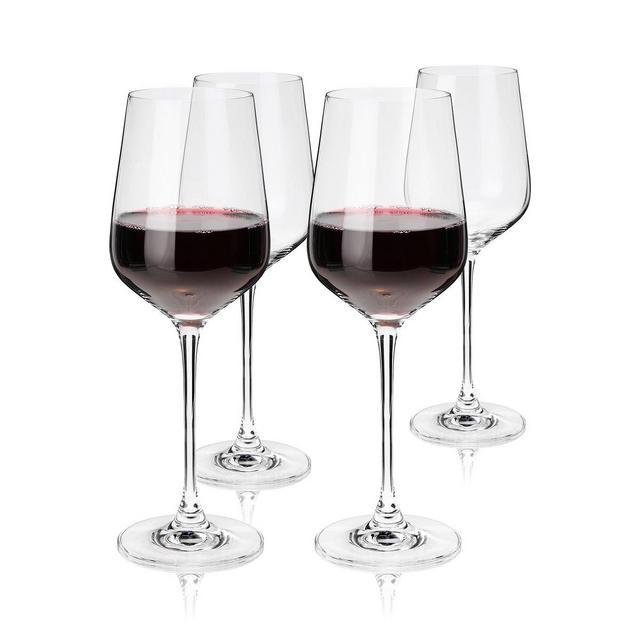 European Crystal Bordeaux Glasses