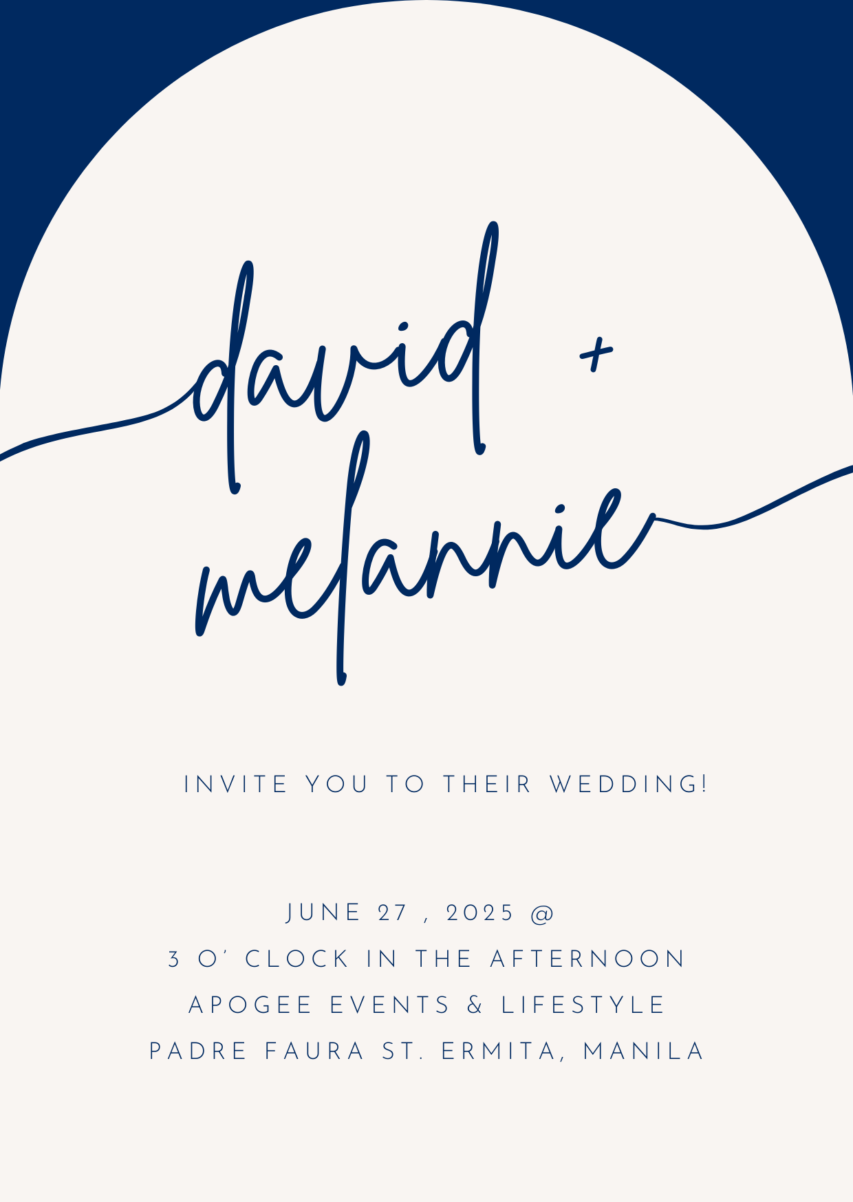The Wedding Website of Melannie De Leon and David Villaronte
