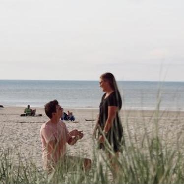 Proposal at Cold Storage Beach, June 25th 2021