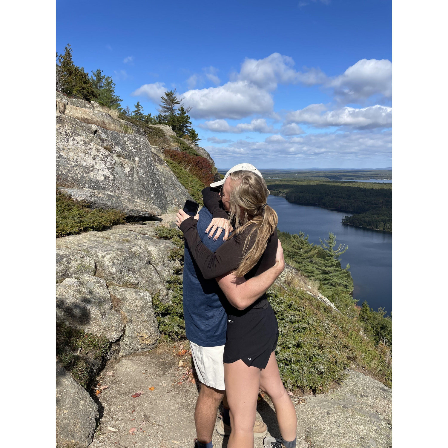 October 1, 2024- Max proposed at Acadia National Park