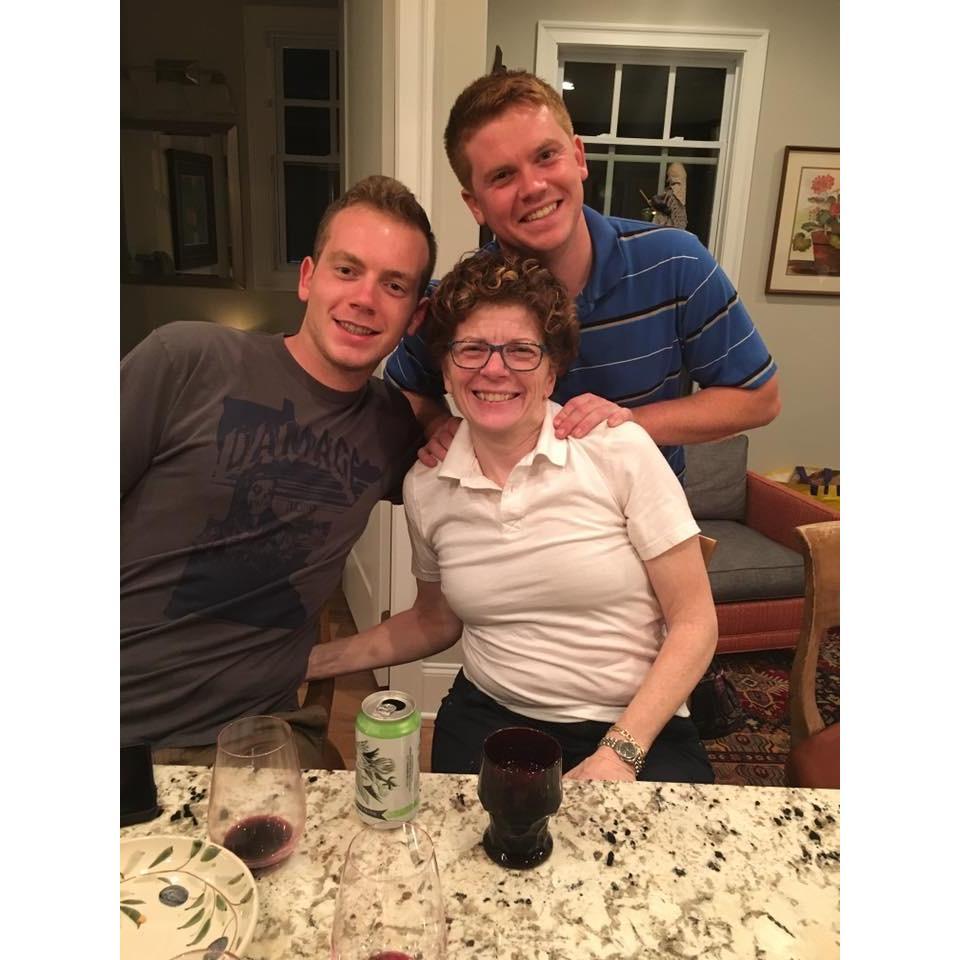 John, Thomas, and Angela (John's Mom) together.