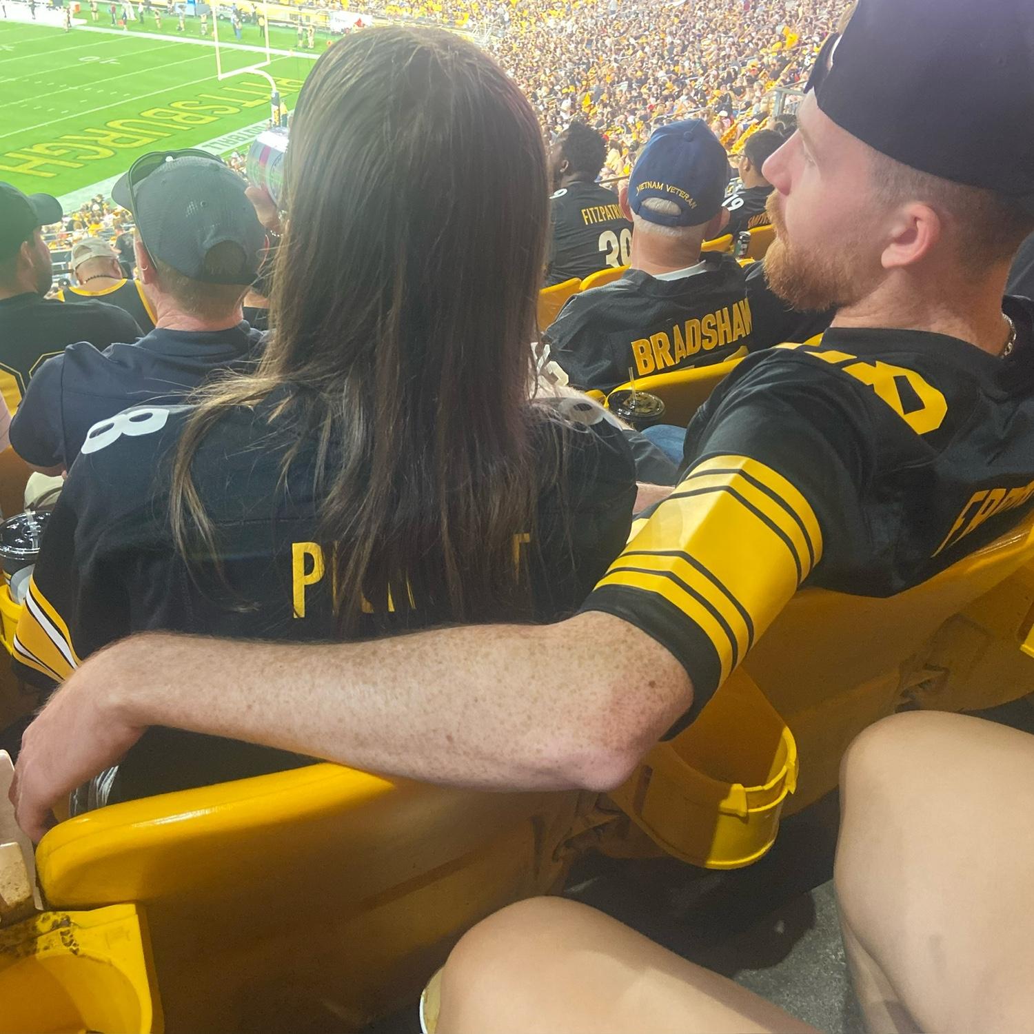 First Steelers game together