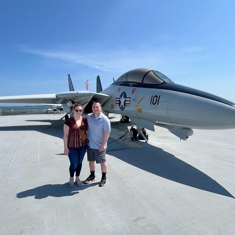 Aircraft carrier in Charleston, SC