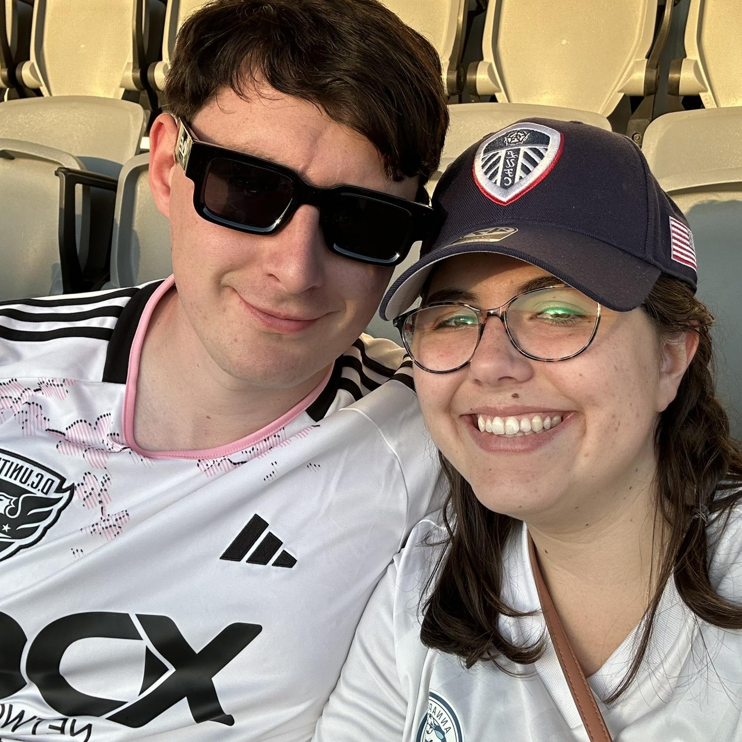 We love D.C. United matches!
