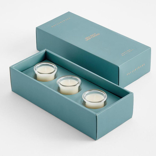 Sea Salt & Driftwood Scent Collection, Votive S/3