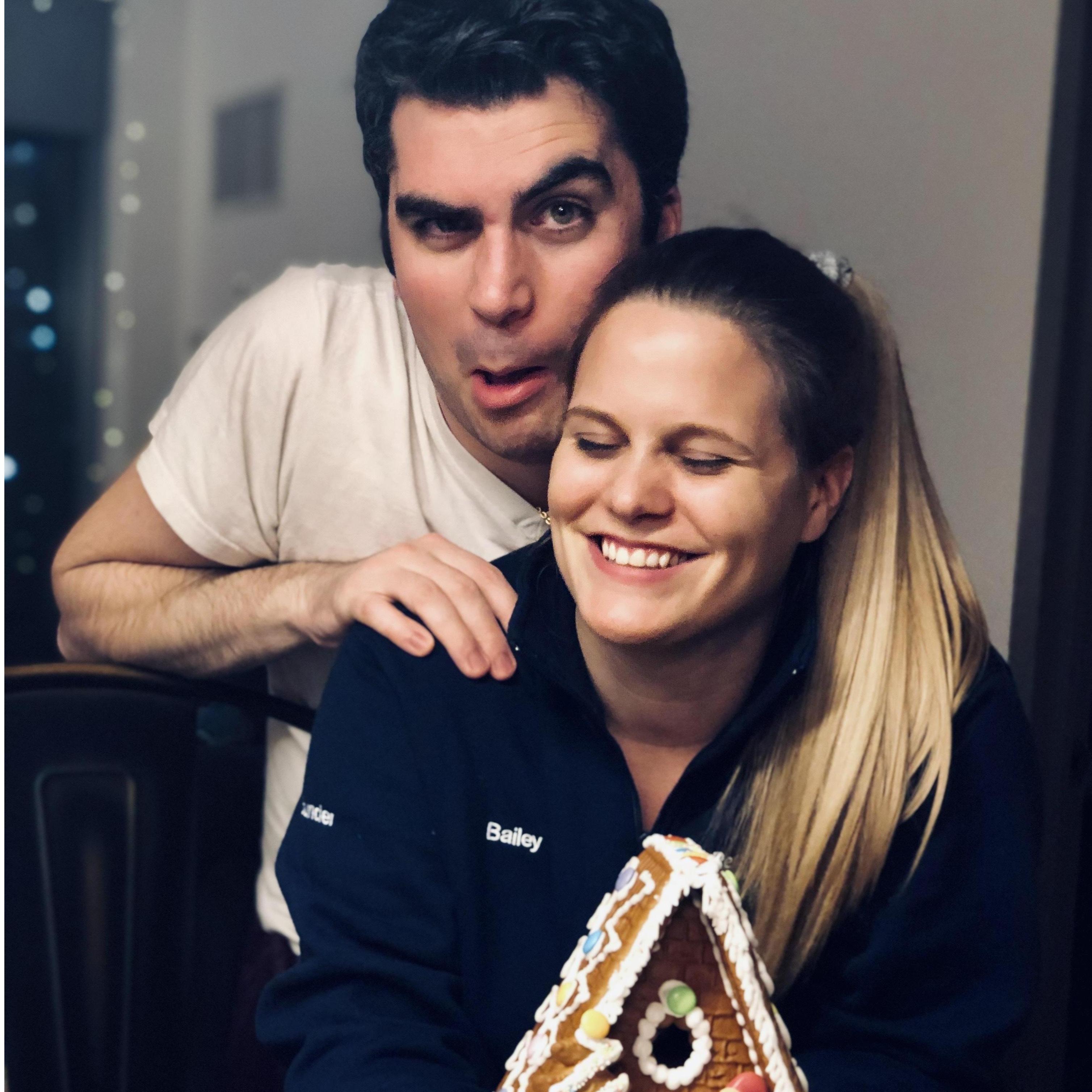 Silly Gingerbread House Making 2018