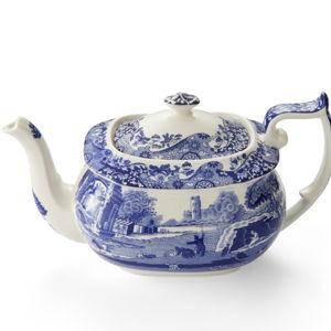 Blue Italian Teapot