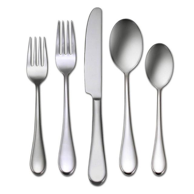 Oneida 45pc Stainless Steel Icarus Flatware Set