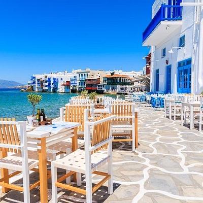 Dinner in Mykonos