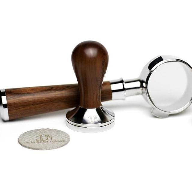 Portafilter, Tamper, and Puck Screen Set