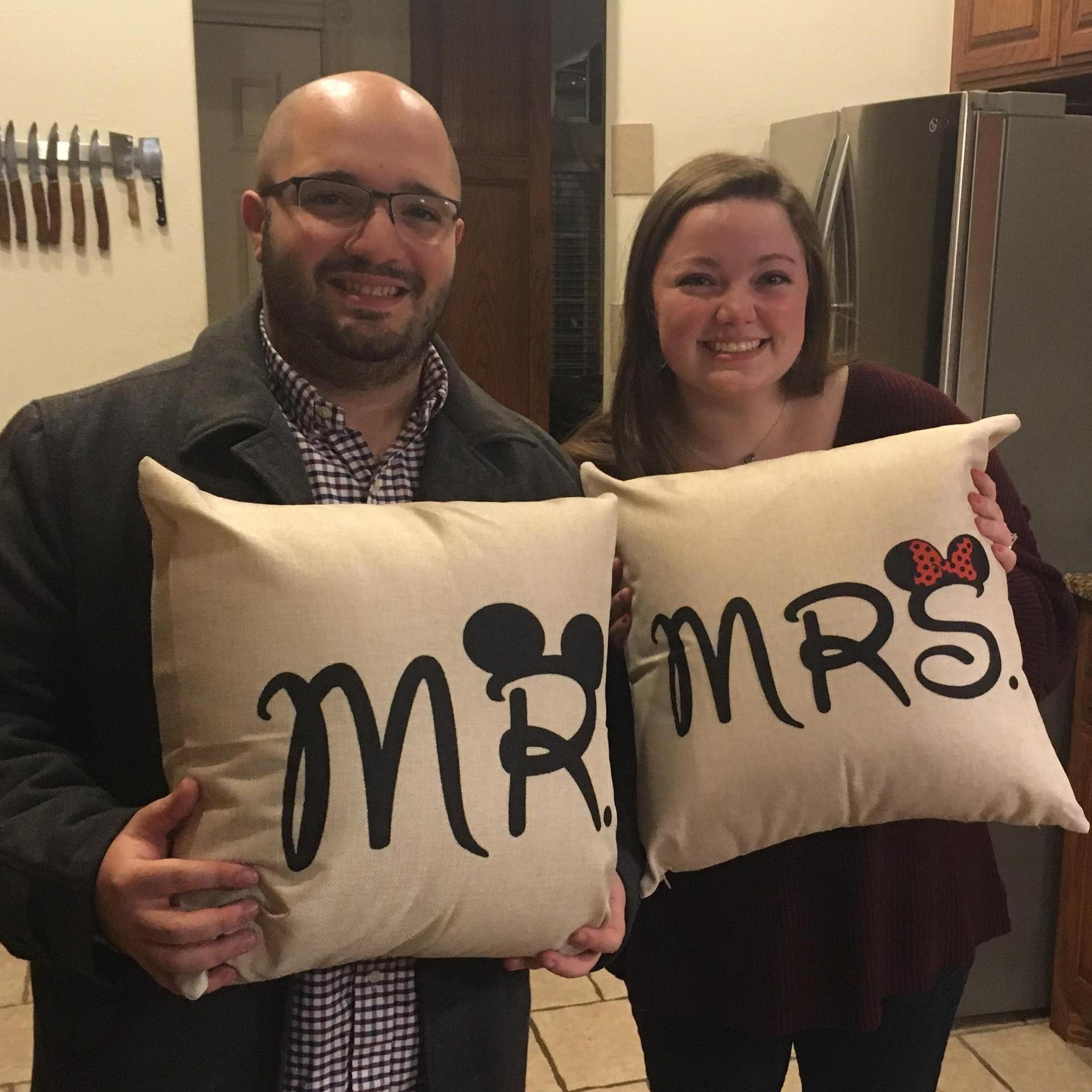 Soon-to-be the new Mr. and Mrs.!