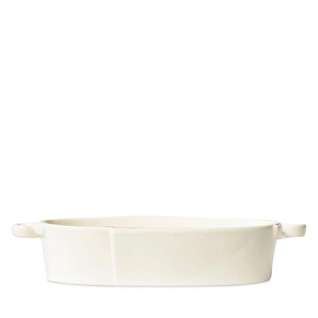 VIETRI Lastra Handled Oval Baker