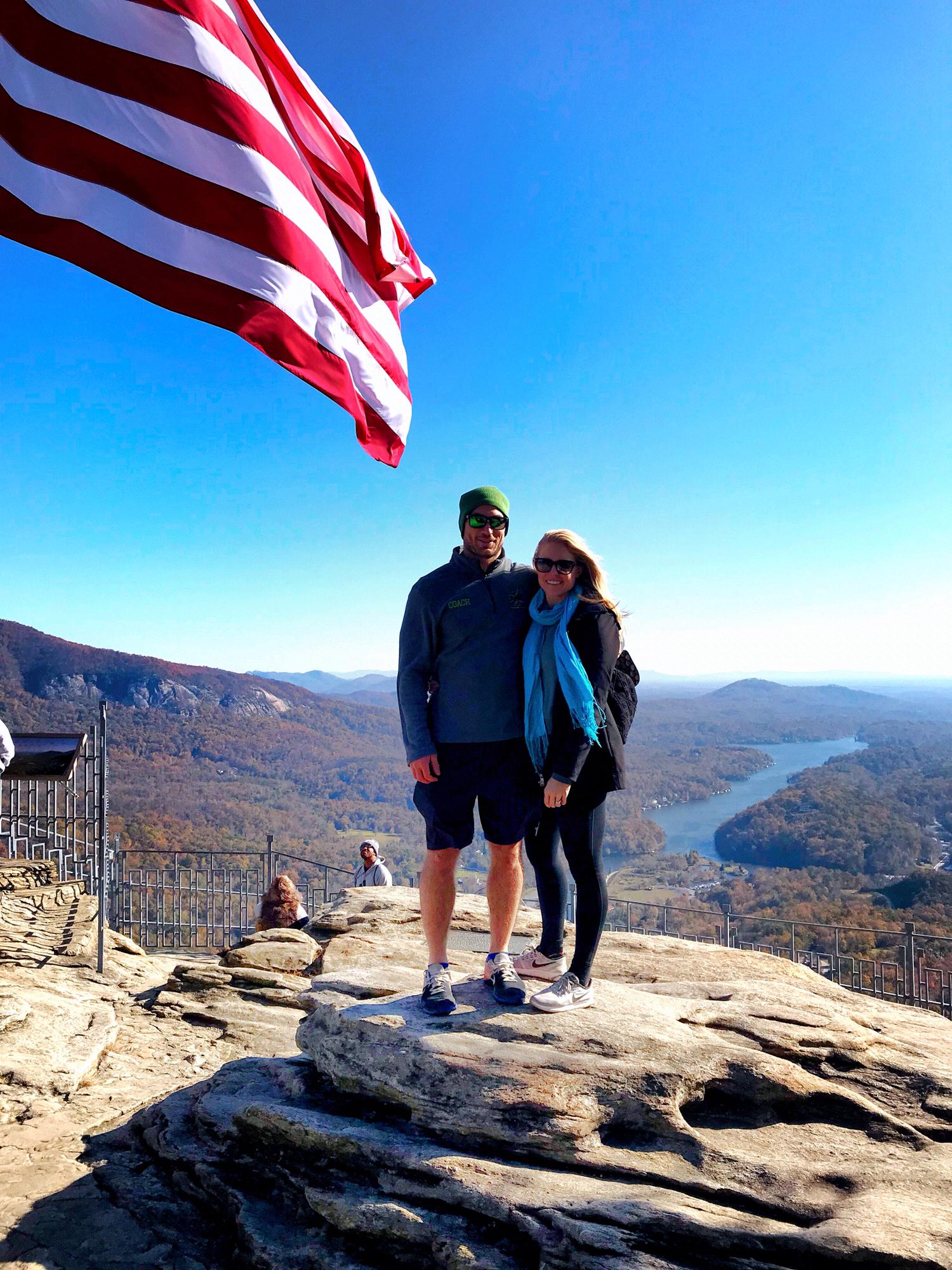 Nov 2018. On top of the world at Chimney Rock, NC