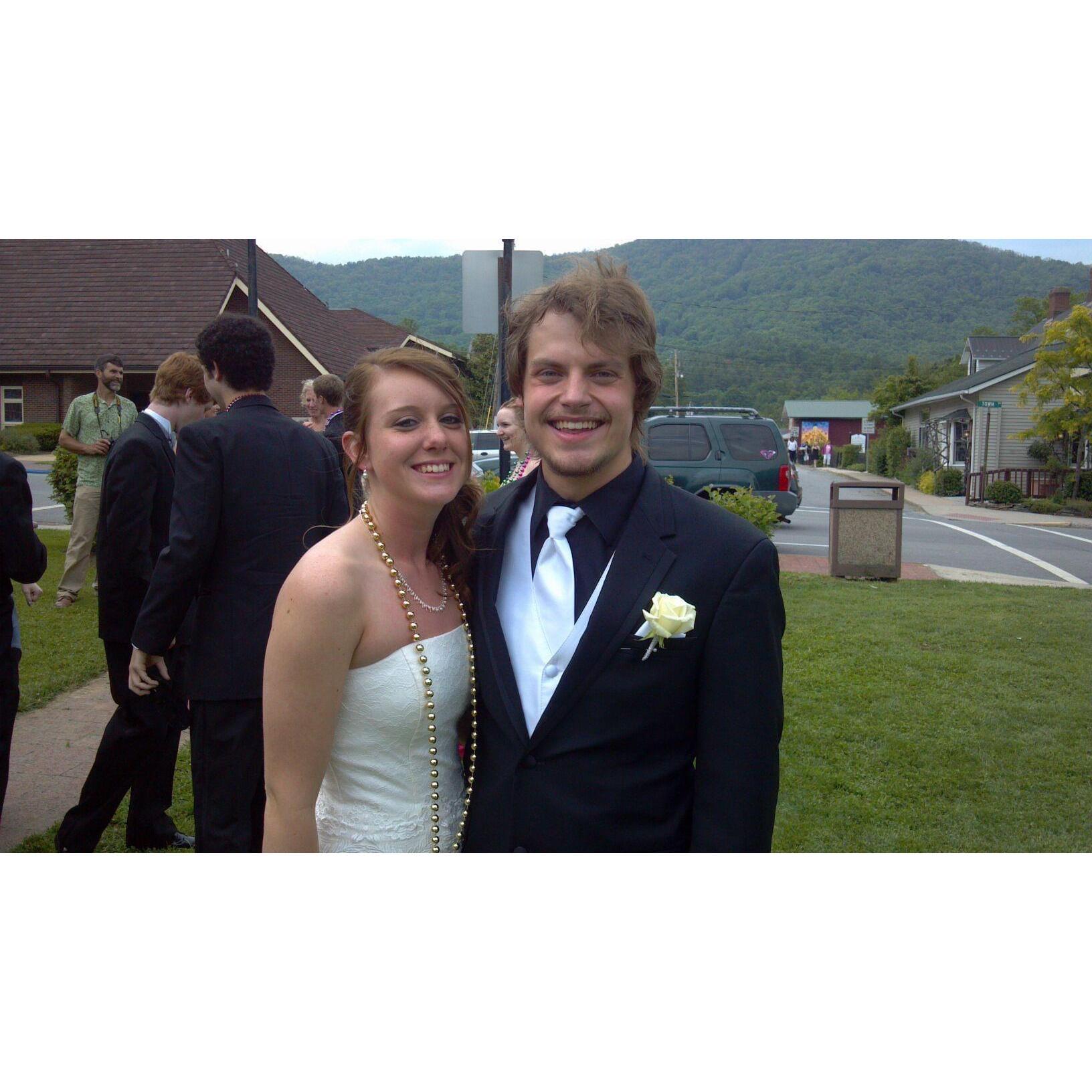 Senior Year Prom, 2012. We were each other’s dates again.