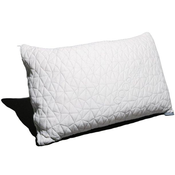 Coop Home Goods-PREMIUM Adjustable Loft-Shredded Memory Foam Pillow (Standard)