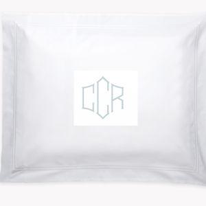 Matouk Essex Standard Monogrammed Sham