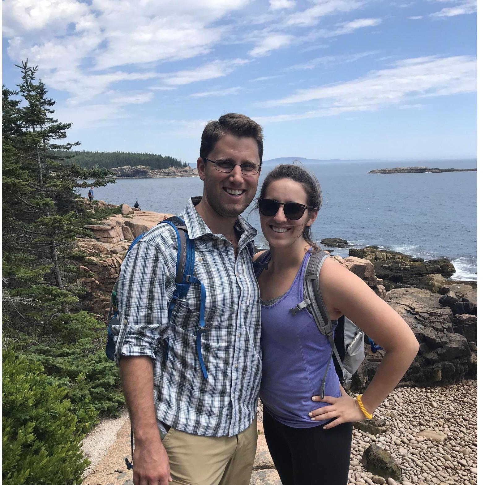Acadia National park together.
