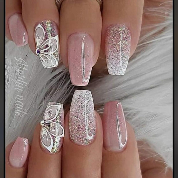 Bride's Manicure and Pedicure For The Wedding