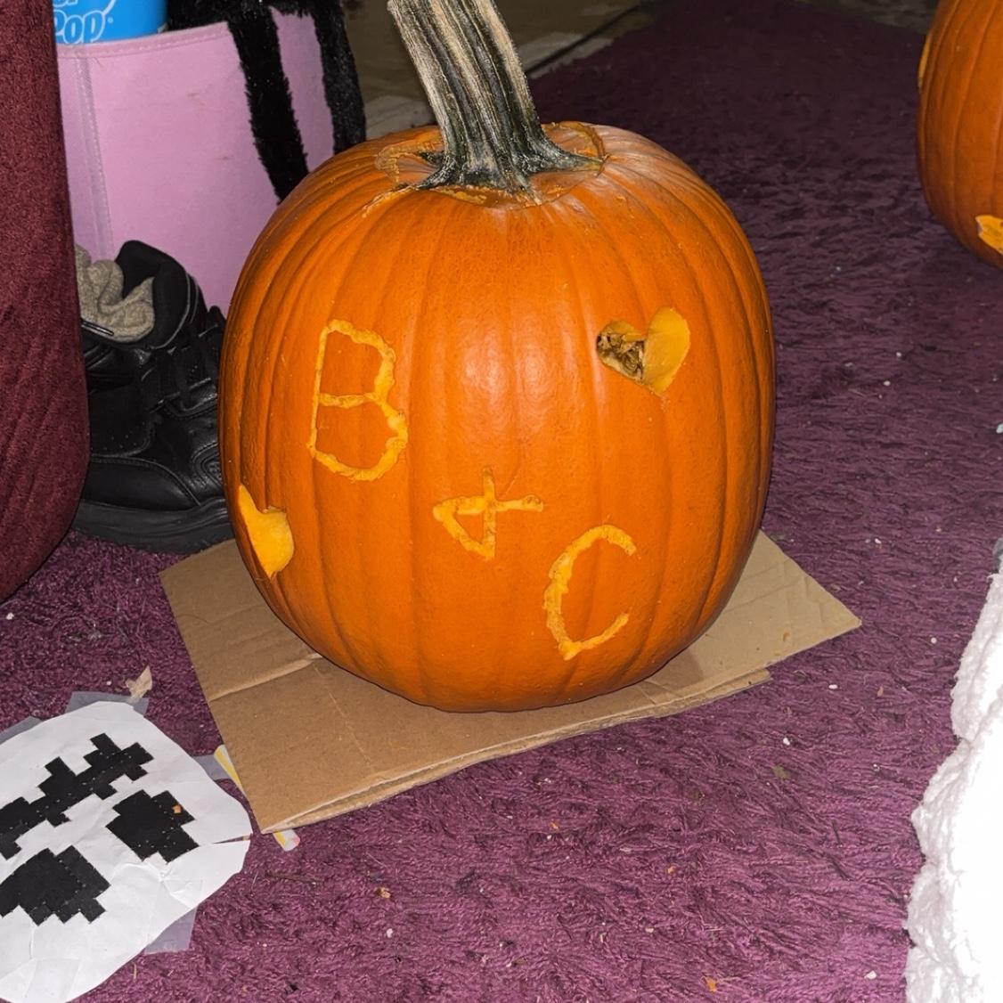 Family Pumpkin Carving 2025
My Pumpkin!