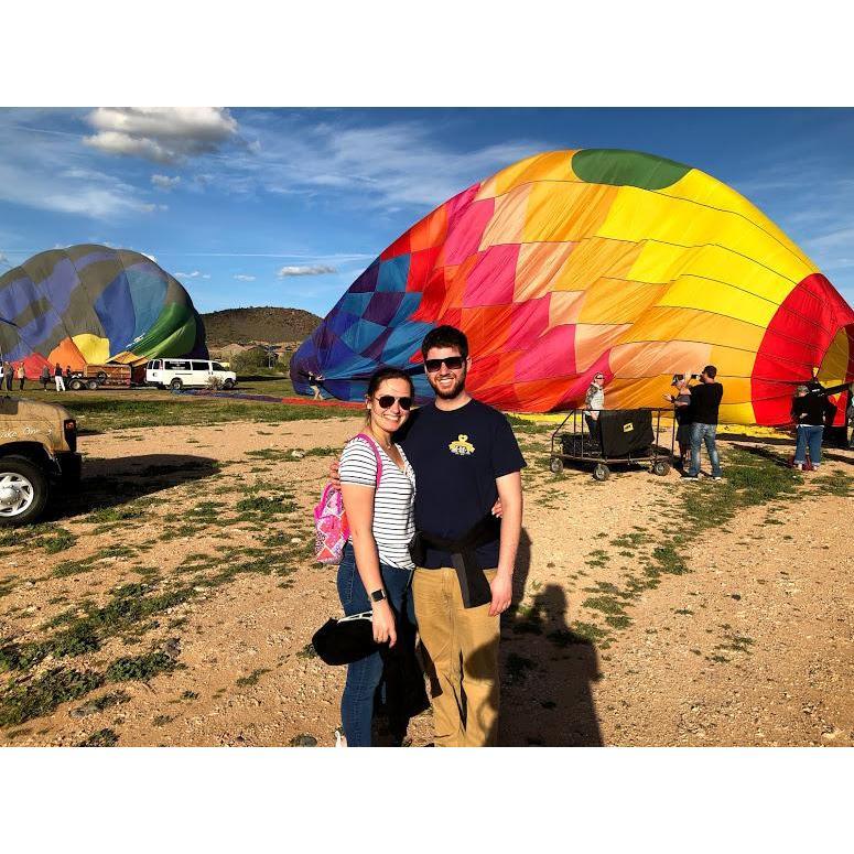 2019
First hot air balloon ride in Phoenix, Arizona!