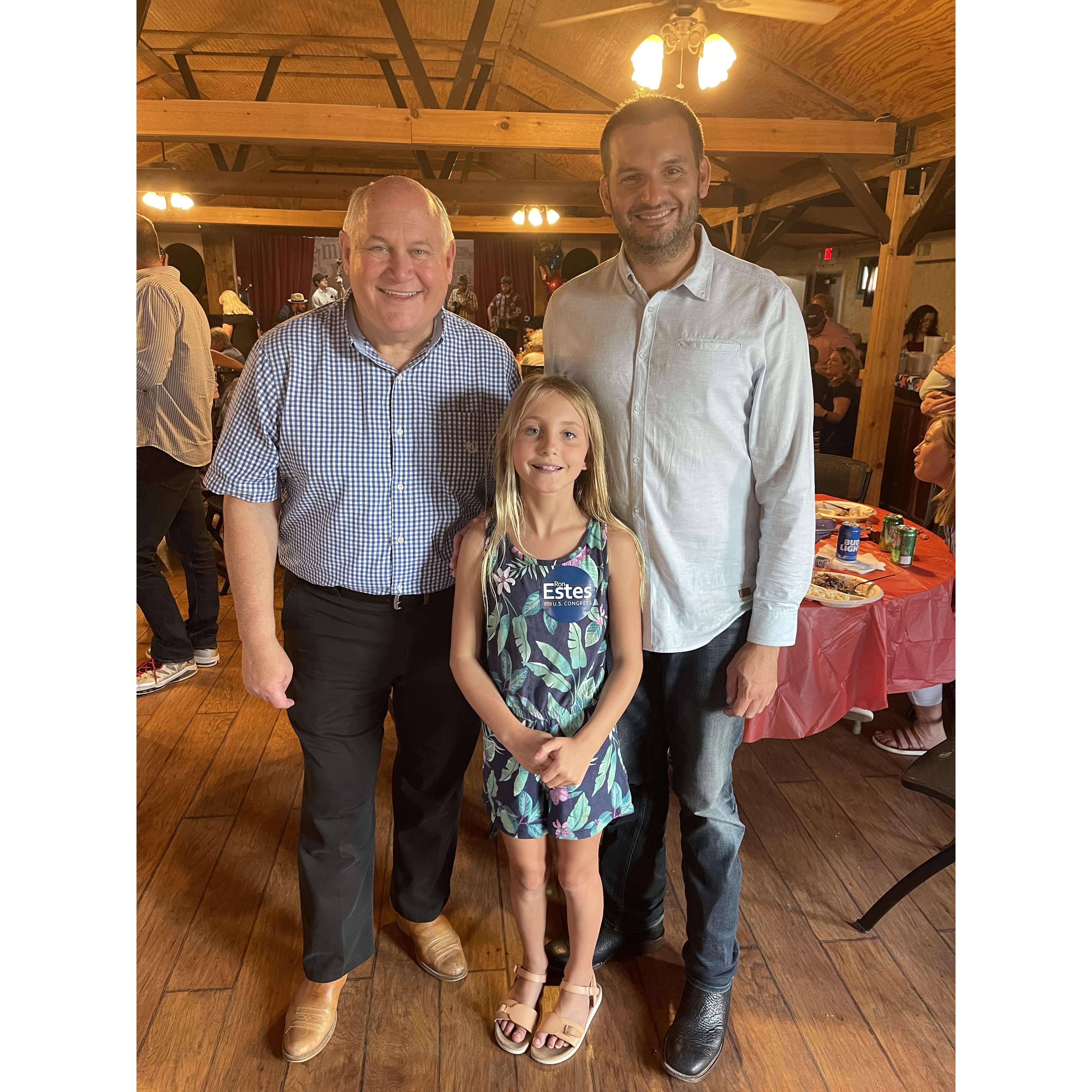 With Congressman Ron Estes