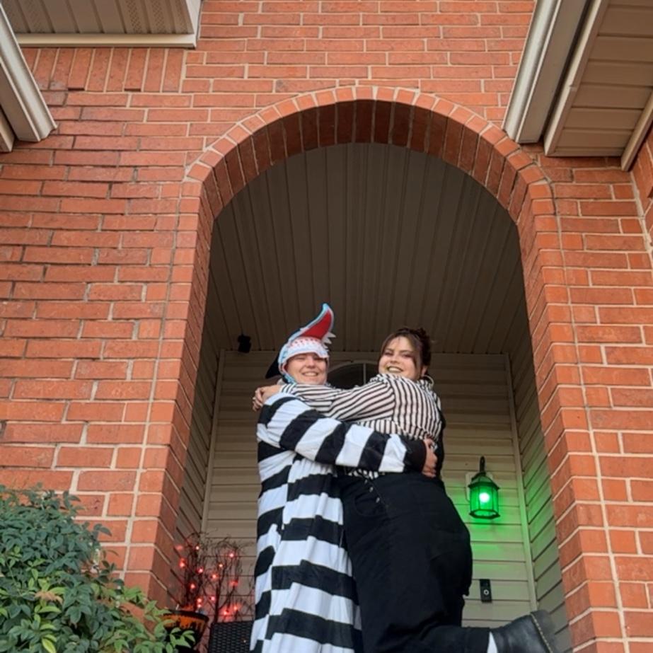 Our first Halloween living together.