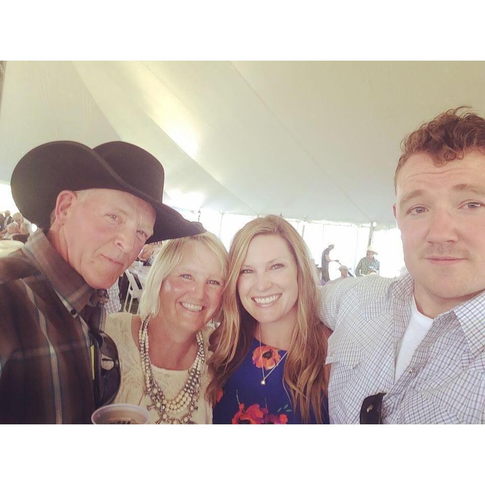 May of 2018, Rozet Wyoming. Wedding of a family friend of Katie's. Marty's first introduction to her Aunt Shar and husband Chad.