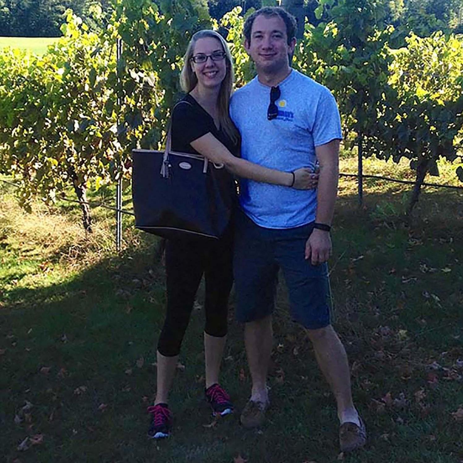 September 2015 - our first anniversary at Flag Hill Distillery & Vineyards