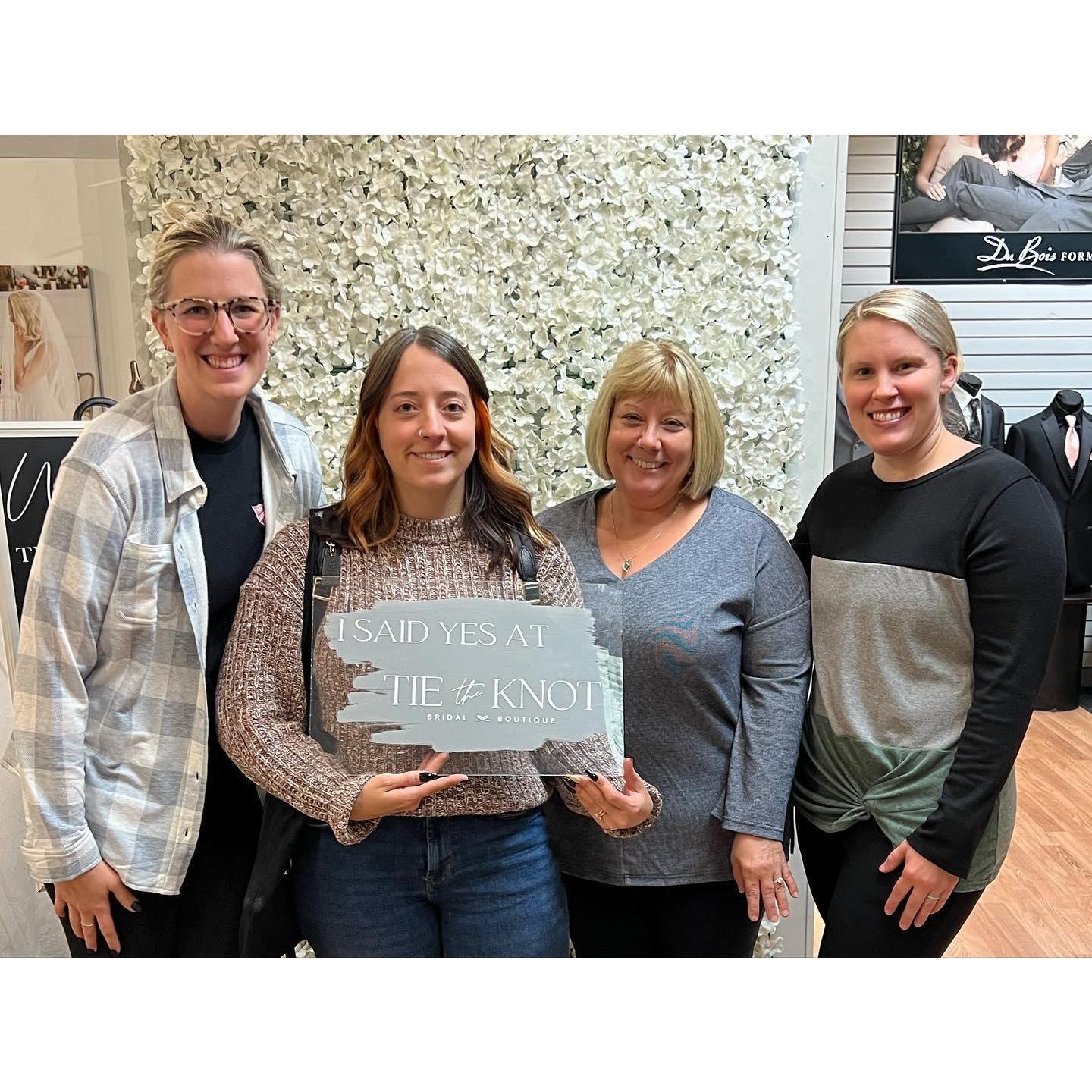 I said 'yes' to the dress!