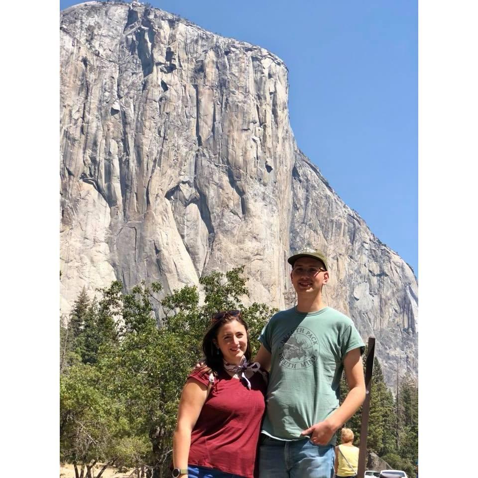 Yosemite on our trip to visit Max in California 2019