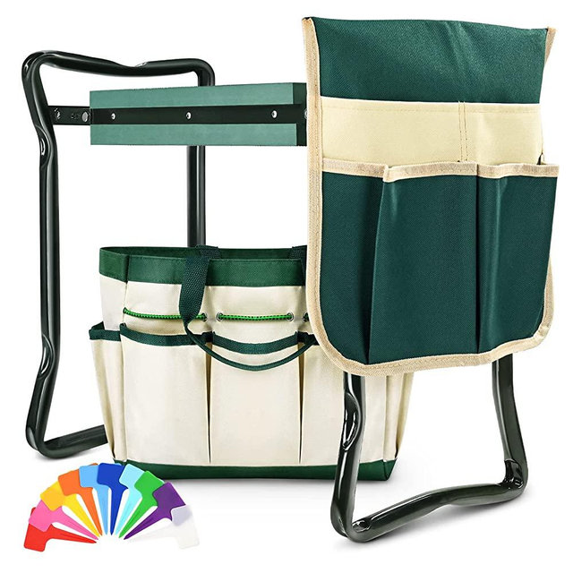 Garden Bench for Kneeling and Sitting Foldable Garden Kneeler and Seat Heavy Duty,Gardner Gifts Ideas for Women Mom Grandma