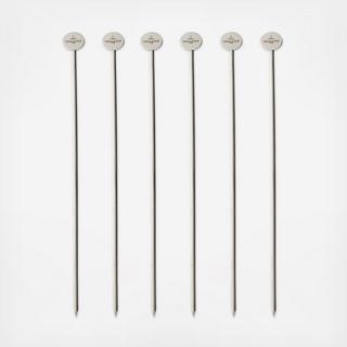 BBQ Skewers, Set of 6