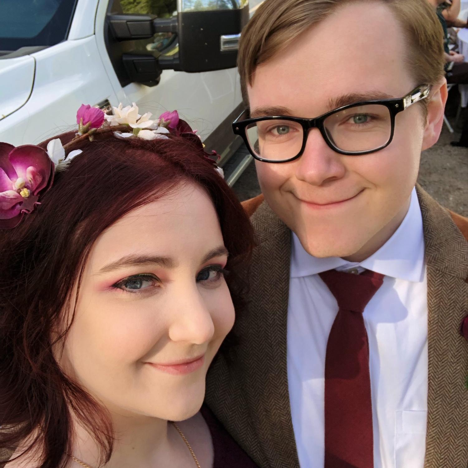 Styling out at Amber and Gunnar’s gorgeous wedding.