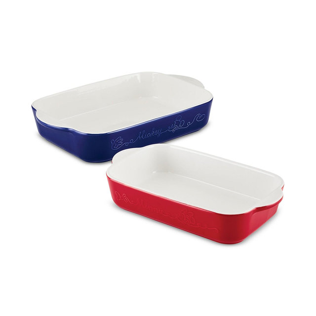 Farberware Disney Home Bon Voyage 2-Piece Ceramic Baker Set