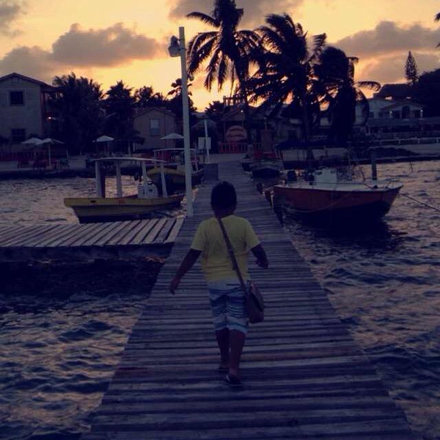 Malakhi (Nellee's younger brother) puts the beautiful sunset to shame