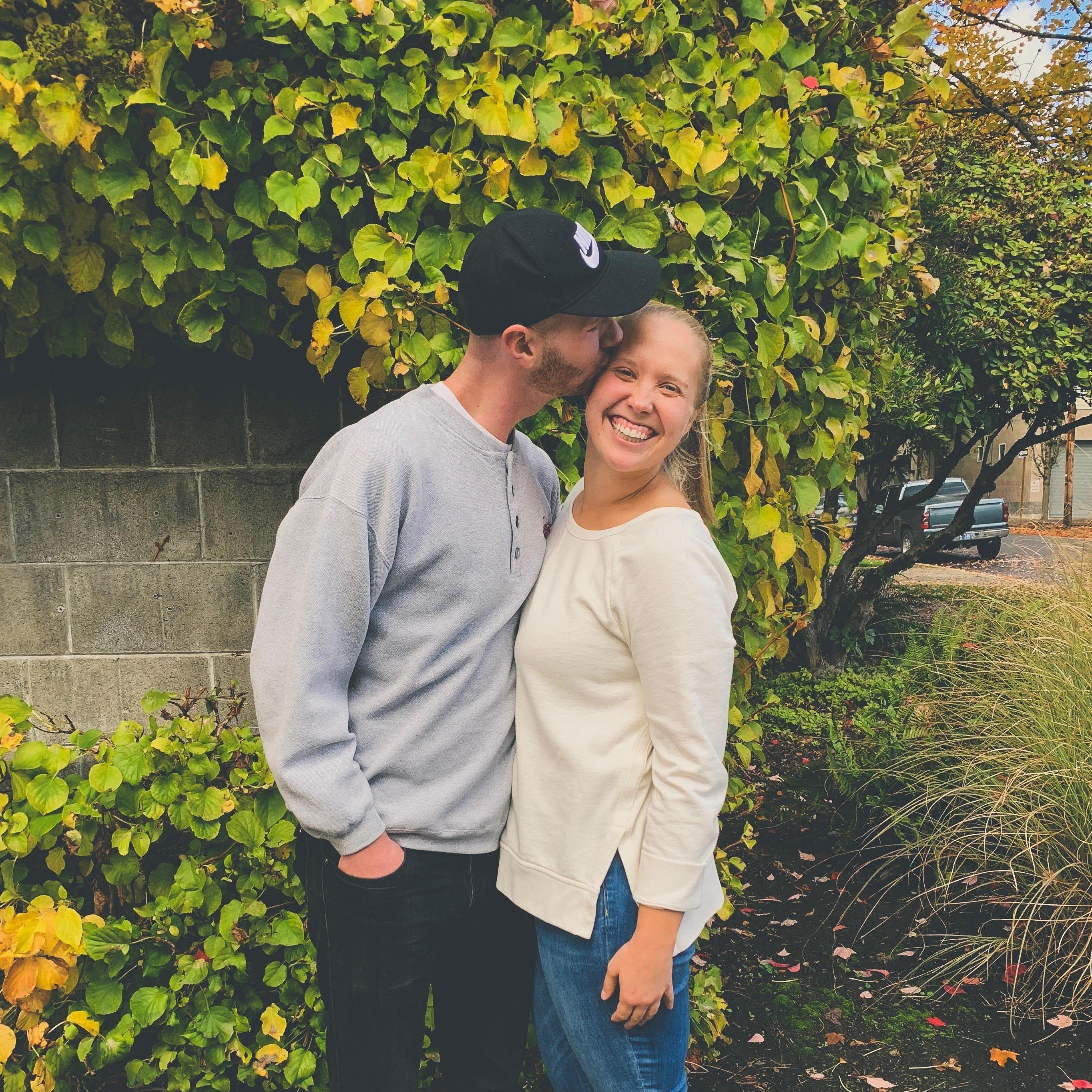 Visting Eugene after moving to California and I was thrilled to be back with my guy!