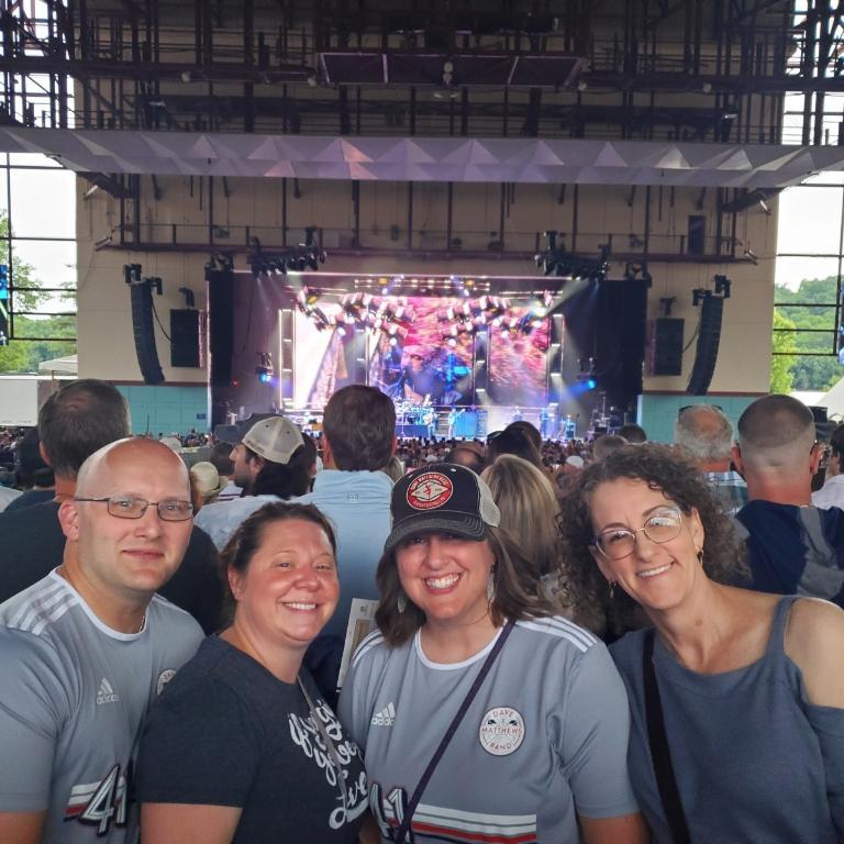 Now I just have to get Nick to join our 30 year DMB concert tradition!