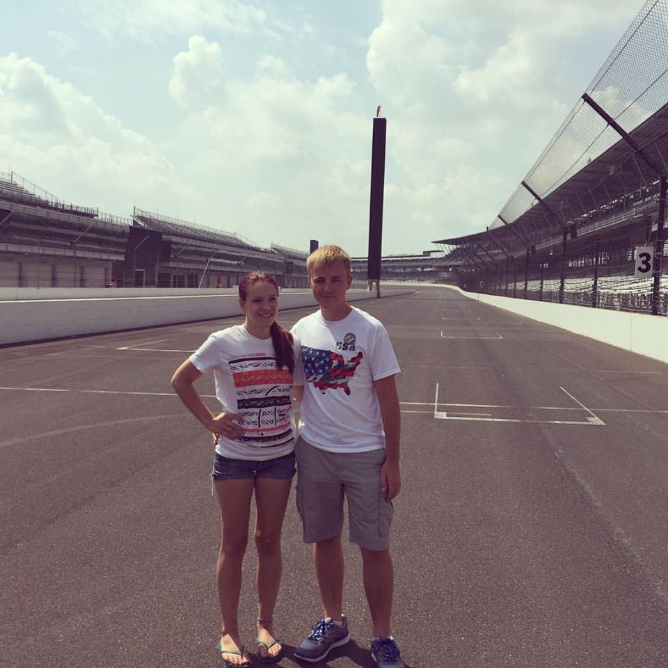 Road Trip! Indianapolis, IN. Indy 500 Racetrack, 2016.