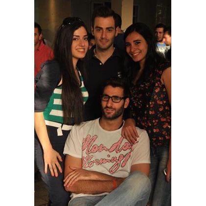 Elaine, her brother George and their cousins; also Elen & George :D. Aleppo, Syria