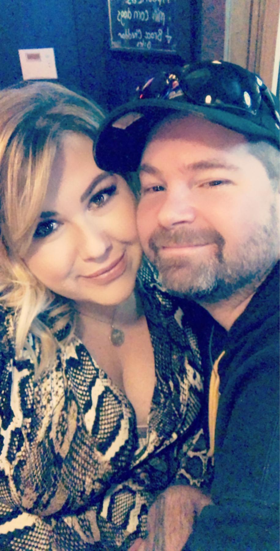 Our first photo together
