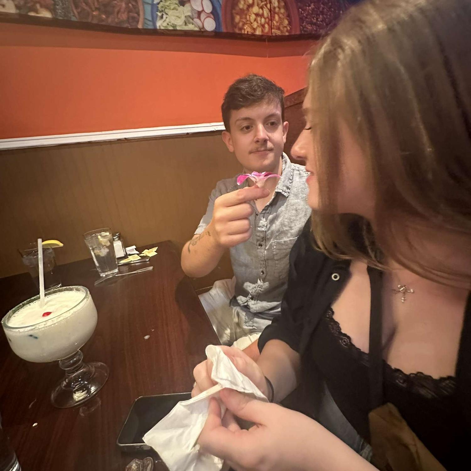 Always a gentleman…even a couple drinks in