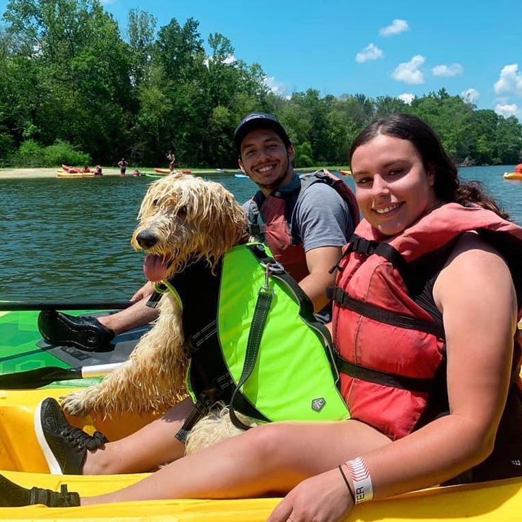 We love including Archie and we have so many fun memories with him! Kayaking on Catawba River.
July 2020
