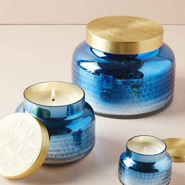 Capri Blue Iridescent Jar Candle