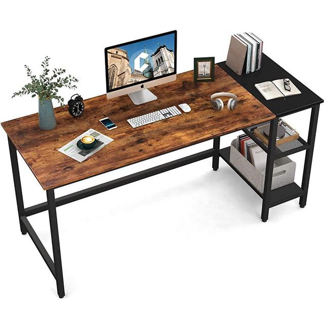 CubiCubi Computer Desk - DL 55", Rustic