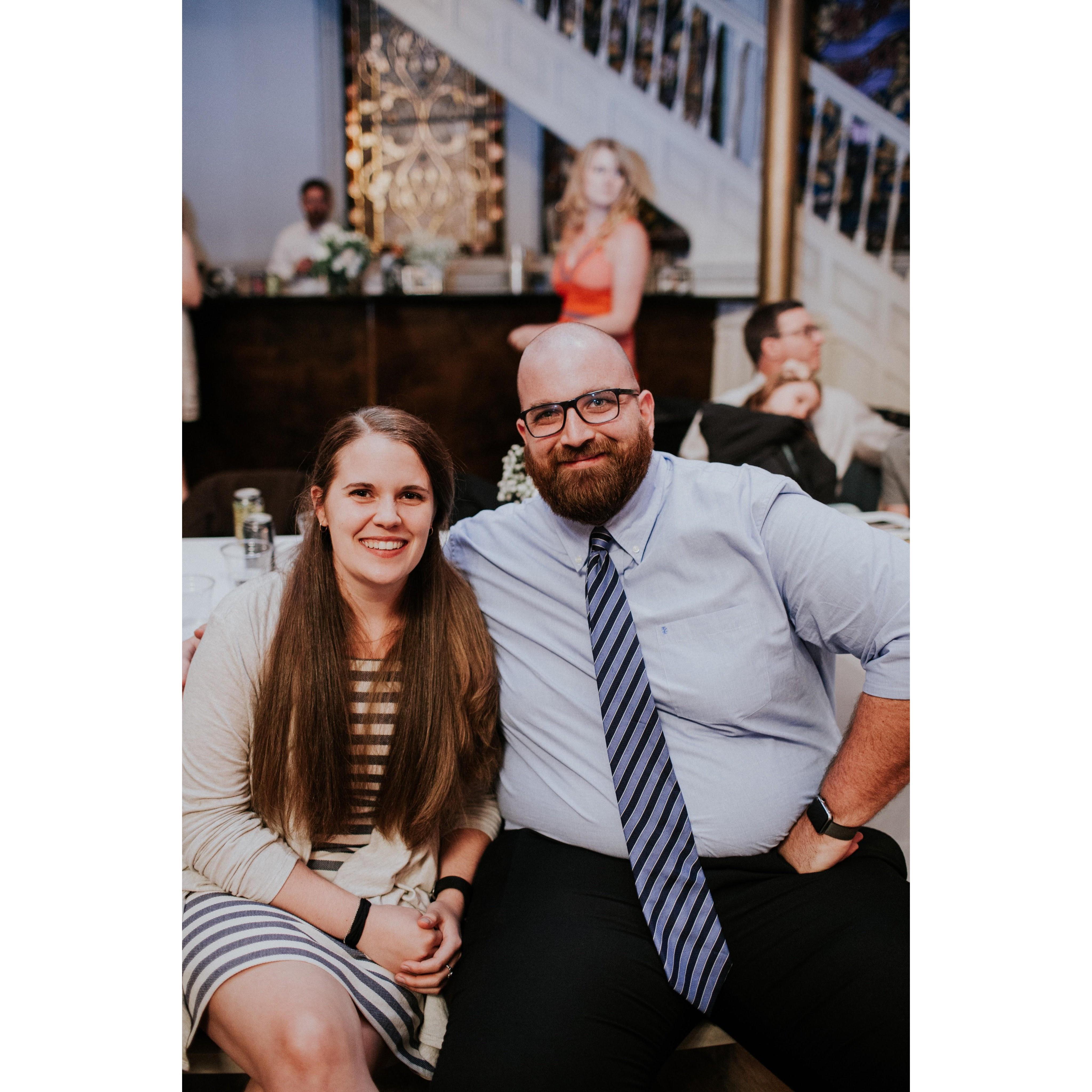 At our friends Tim & Jacqui's wedding (taken by our favorite photographer, Emily Frazier)